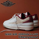 NIKE AIR JORDAN 2 LOW white/cherrywood red dv9956-103 iCL GA W[_ 2 g [ AJII `F[Ebh bh Xj[J[