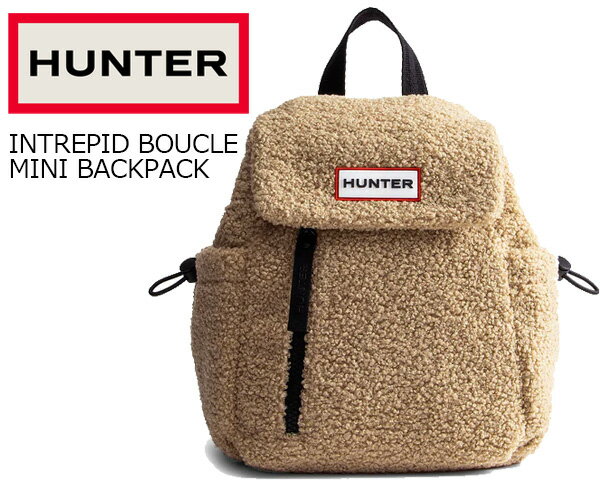 HUNTER INTREPID BOUCLE MINI BACKPACK NATURAL ubx2301prc-ntr ϥ󥿡 ȥ...