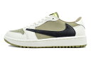 NIKE AIR JORDAN 1 LOW GOLF NRG TRAVIS SCOTT neutral olive/black-sail fz3124-200 ...