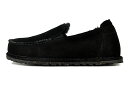 BIRKENSTOCK UTTI SLIP ON (REGULAR FIT) BLACK 1025176 ビルケンシュトック ウッティ スリッポン レギュラー ブラック スウェード シューズ レギュラーフィット
