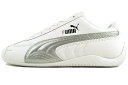 PUMA SPEEDCAT LEATHER PUMA WHITE-PUMA SILVER 401603-03 プーマ スピードキャット レザー ユニセックス ス...