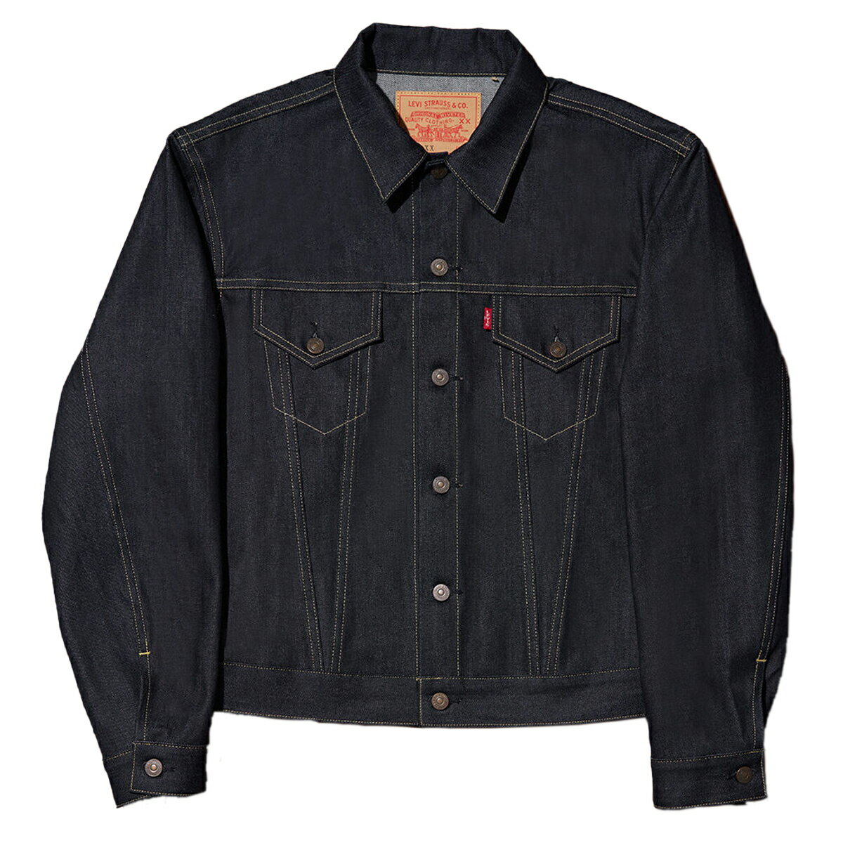 LEVIS VINTAGE CLOTHING 1961 TYPE III 557 TRUCKER JACKET DARK INDIGO 24H2221 749980003 BIG E リーバイス ヴィンテージクロージング トラッカージャケット タイプ3 557XX 1961年モデル ダークインディゴ