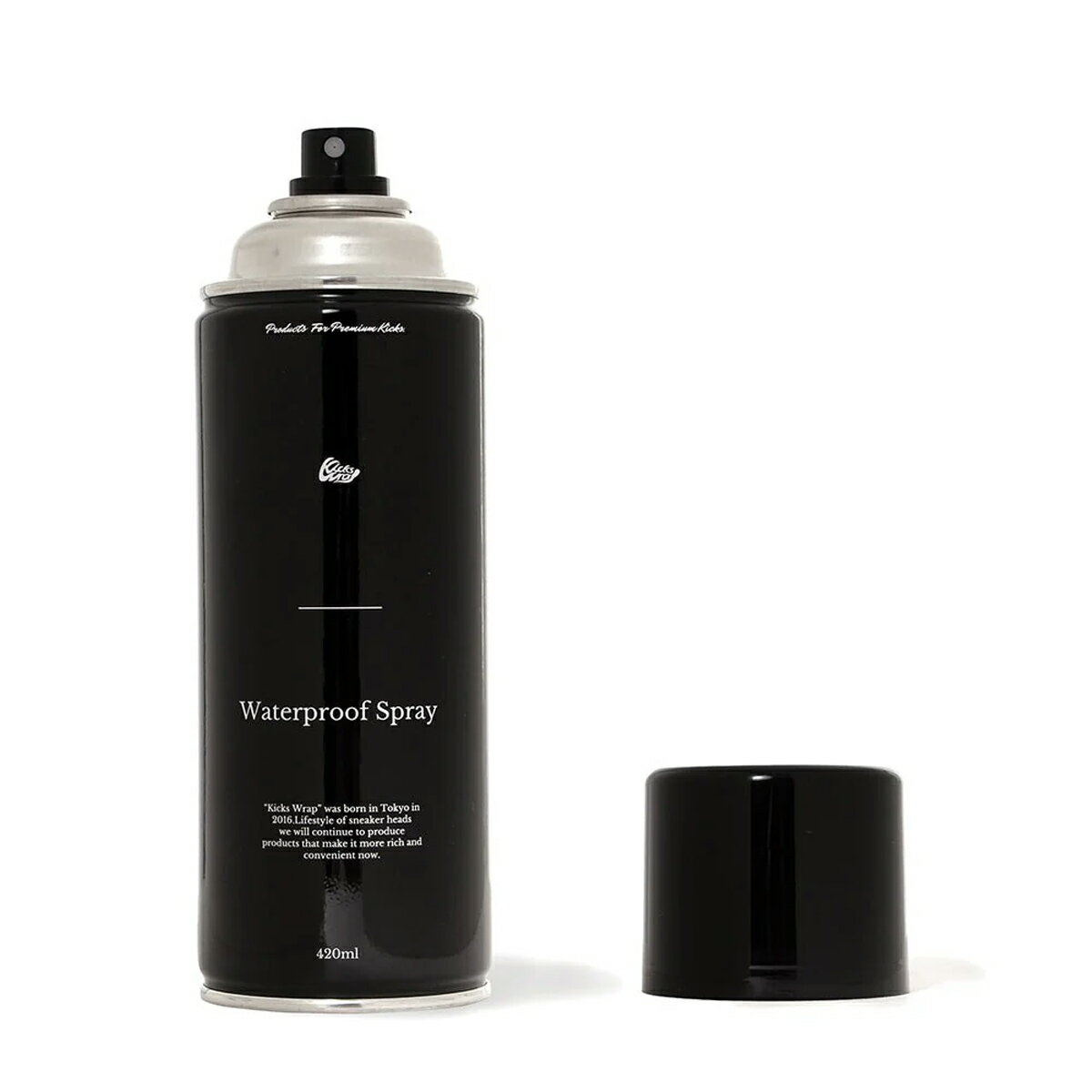 【KicksWrap キックスラップ ウォータープルーフスプレー】KicksWrap Waterproof Spray 420ml kw-078 防水スプレー スニーカーケア 撥水 防汚 フッ素 シリコン