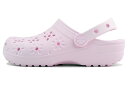 【送料無料 クロックス クラシック フローラルカットアウト クロッグ】crocs CLASSIC FLORAL CUT OUT CLOG PINK MILK 2...