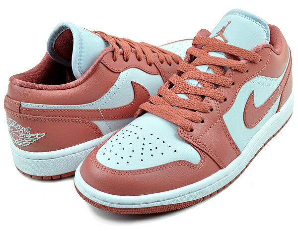 乐天商城 - NIKE WMNS AIR JORDAN 1 LOW pure platinum/sky j orange dc0774-080 ナイキ ウィメンズ エアジョーダン 1 ロー レディース スニーカー AJ1ピュアプラチナム オレンジ