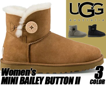 UGG WOMEN'S MINI BAILEY BUTTON II アグ ブーツ レディース UGG ムートンブーツ ミニ ベイリーボタン UGG アグブーツ レディース