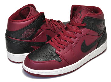 NIKE AIR JORDAN 1 MID team red/black-summit white 【ナイキ エアジョーダン 1 エアジョーダン ミッド スニーカー レッド AJ1】