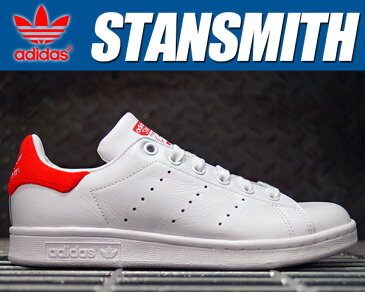 adidas STAN SMITH ftwht/ftwht-red 【アディダス スタンスミス レディース スニーカー ウィメンズ ホワイト レッド】