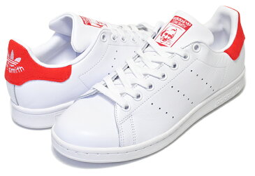 adidas STAN SMITH ftwht/ftwht-red 【アディダス スタンスミス レディース スニーカー ウィメンズ ホワイト レッド】