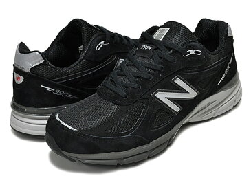 NEW BALANCE M990BK4 MADE IN U.S.A. ニューバランス スニーカー BLACK ワイズ D メンズ 靴 990 V4 ランニングシューズ 厚底