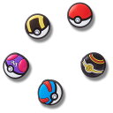 crocs JIBBITZ POKE BALL 5PACK 10015745 クロックス ジビッツ モンスターボール 5パック