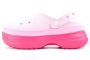 crocs CLASSIC STACKED CLOG DRAGON FRUIT 211355-6zq クロックス クラシック スタックド クロッグ ドラゴンフルーツ