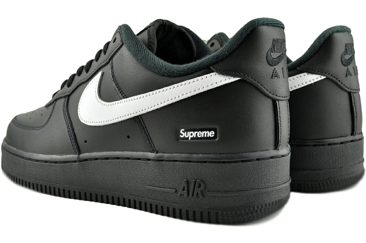 NIKE AIR FORCE 1 LOW / SUPREME blk/wht-blk cu9225-002 ナイキ × シュプリーム ...