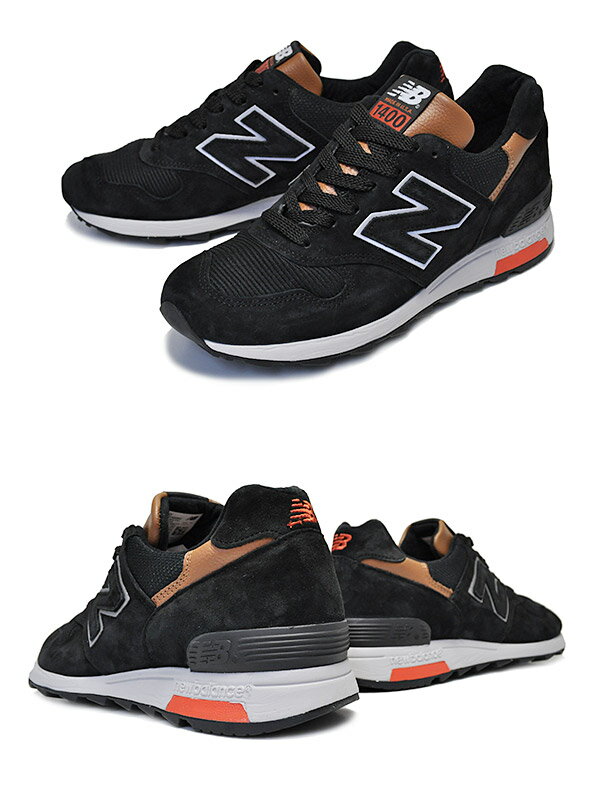 NEW BALANCE M1400MC MADE IN U.S.A ニューバランス M1400 スニーカー NB 1400 ブラック ワイズ D