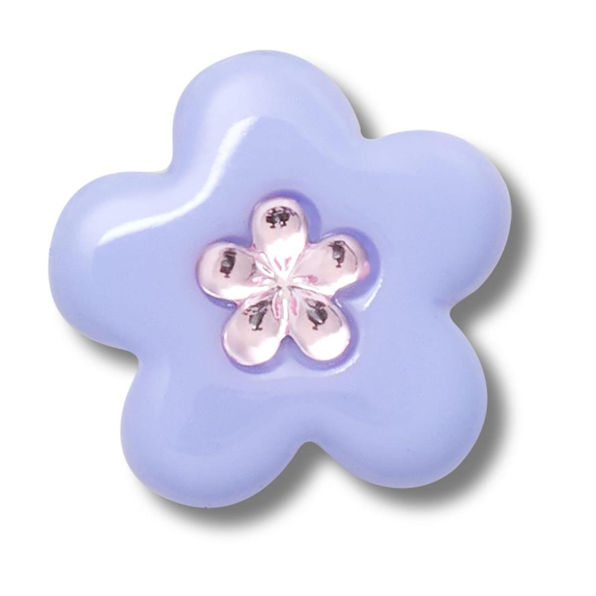 [ ポイントUP & 最大2000円OFFクーポン ] crocs JIBBITZ PURPLE FLOWE WITH PINK G...