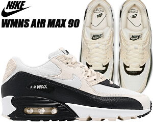 NIKE WMNS AIR MAX 90 pale ivory/summit white-black 325213-138 ナイキ ウィメンズ エアマックス 90 スニーカー レディース ガールズ ホワイト ブラック