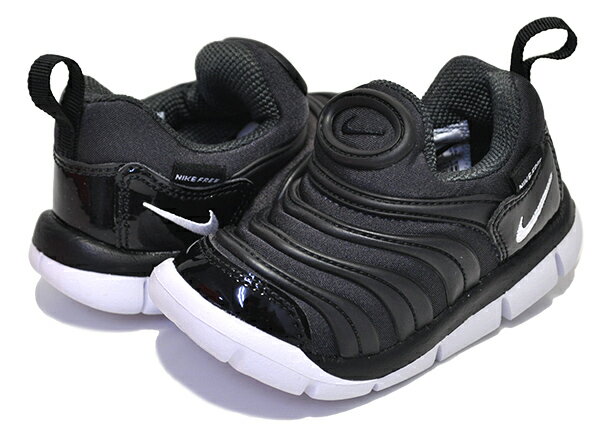 楽天LIMITED EDT【ナイキ キッズ ダイナモ TD】NIKE DYNAMO FREE （TD） anthracite/white-black【キッズシューズ 8cm～16cm 子供靴 トドラー】