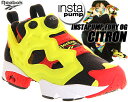 REEBOK INSTAPUMP FURY OG CITRON 2019 black/green/red/white [{bN |vt[[ Vg 25N Vg |v Xj[J[