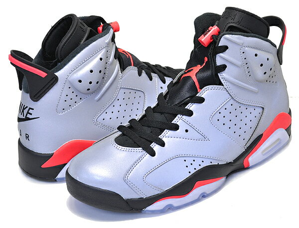 NIKE AIR JORDAN 6 RETRO SP REFLECT reflect silver/infrared-black ci4072-001 ナイキ エアジョーダン 6 SP スニーカー リフレクター シルバー インフラレッド AJ VI