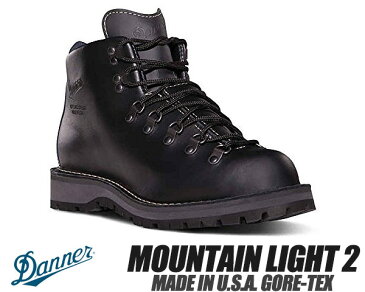 DANNER MOUNTAIN LIGHT 2 MADE IN U.S.A. GORE-TEX EEワイズ BLACK 30860 ダナー マウンテンライト 2 メンズ 防水 ブーツ ゴアテックス ブラック
