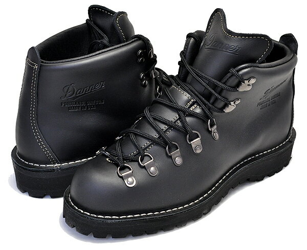 DANNER MOUNTAIN LIGHT 2 MADE IN U.S.A. GORE-TEX EEワイズ BLACK 30860 ダナー マウンテンライト 2 メンズ 防水 ブーツ ゴアテックス ブラック