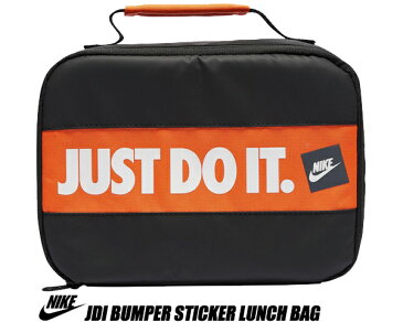 【ナイキ JDI ランチバッグ】NIKE JUST DO IT LUNCH BAG SAFETY ORANGE 9a2840-n1y ポーチ 92840N1Y LRG バンパー ステッカー Bumper Sticker オレンジ