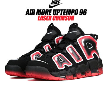 NIKE AIR MORE UPTEMPO 96 black/white-laser crimson cj6129-001 ナイキ エア モアアップテンポ 96 レーザークリムゾン スニーカー モアテン グラフィティーアート