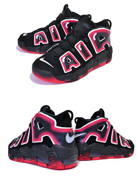 NIKE AIR MORE UPTEMPO 96 black/white-laser crimson cj6129-001 ナイキ エア モアアップテンポ 96 レーザークリムゾン スニーカー モアテン グラフィティーアート