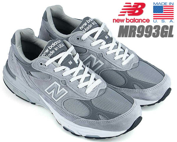 NEW BALANCE MR993GL MADE IN U.S.A. GREY ニューバランス MR993 メンズ グレー GRAY スウェード NB 993 USA ワイズ D