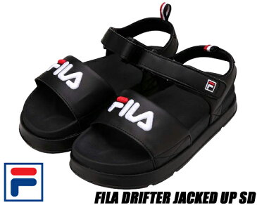 FILA DRIFTER JACKED UP SD black/black/black 4sm00520-001 フィラ レディース サンダル ブラック 厚底 ストラップ ウィメンズ スポーツ