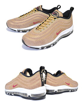 NIKE WMNS AIR MAX 97 LXX SWAROVSKI metallic gold/varsity red 927508-700 ナイキ ウィメンズ エアマックス 97 LXX スワロフスキー ゴールド スニーカー