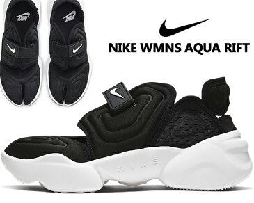 NIKE WMNS AQUA RIFT black/white-white cw7164-001 ナイキ ウィメンズ エア アクア リフト スニーカー ブラック レディース 厚底 足袋