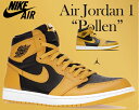 NIKE AIR JORDAN 1 RETRO HI OG pollen/white-black 555088-701 iCL GAW[_ 1 g nC OGXj[J[ | CG[ ubN