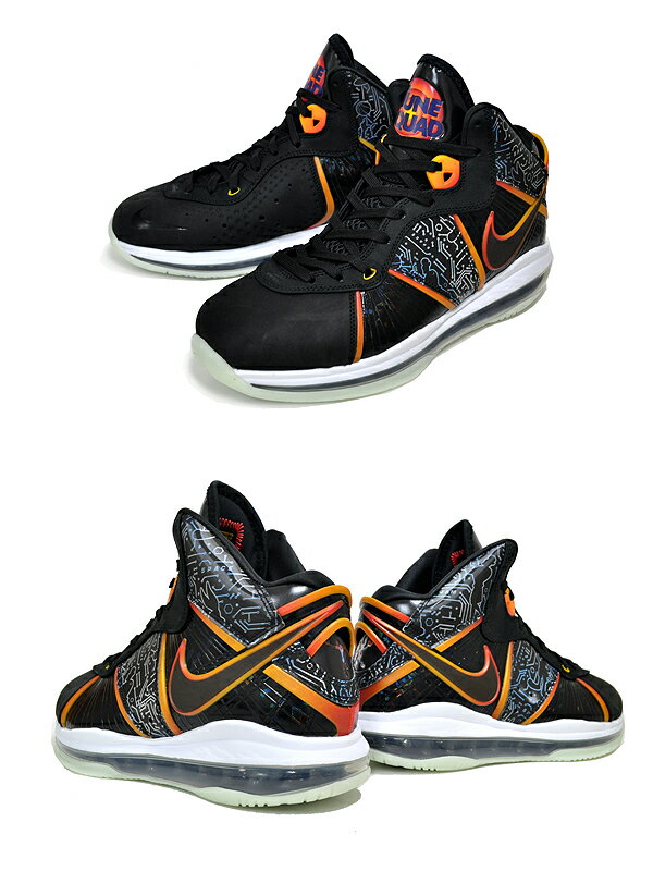 NIKE LEBRON VIII QS SPACE PLAYERS black/blk-white-multi-color db1732-001 ナイキ レブロン 8 スペースプレイヤーズ Space Jam スペースジャム Tune Squad レブロンジェームズ バッグスバニー