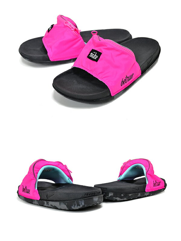 NIKE OFFCOURT SLIDE FP BETRUE hyper pink/white-black-copa dd6783-600 ナイキ オフコート スライド ビー・トゥルー ピンク サンダル ポケット Revive foam スポーツサンダル シャワーサンダル