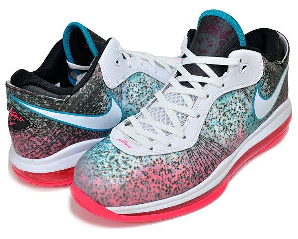 NIKE LEBRON VIII V/2 LOW QS MIAMI NIGHTS white/wht-solar red dj4436-100 ナイキ レブロン 8 V/2 ロー マイアミナイツ スニーカー ローカット クイックストライク バッシュ