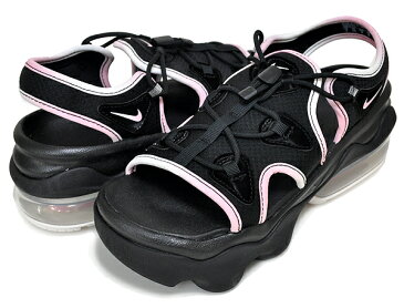 NIKE WMNS AIR MAX KOKO SANDAL black/pink glaze-sail-black dm6187-010 ナイキ ウィメンズ エアマックス ココ サンダル レディース スニーカー サンダル スポーツ 厚底 ブラック ピンク