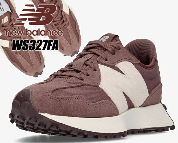 NEW BALANCE WS327FA width B Black Fig ニューバランス ウィメンズ 327 レディース スニーカー ブラウン