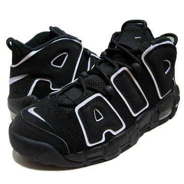 お得なクーポン発行中！NIKE GS AIR MORE UPTEMPO BLACK/WHITE-BLACK 415082-002【モアテン レディース モアアップテンポ ナイキ スニーカー ガールズ ウィメンズ】