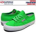 SUPERGA 2750 COTUFLUO GREEN FLUD s007xh0-c73XyK Xj[J[