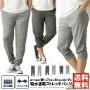 選べるボトムス DRY ストレッチパンツ メンズ 吸汗 速乾 ジョガーパンツ ドライ 伸縮 クロップド 7分丈 8分丈 ロング丈 ズボン 【RQ1392】 送料無料 通販A15