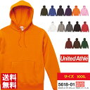 パーカー メンズ 無地 キングサイズ UnitedAthle ユナイテッドアスレ 10.0オンス T/Cスウェットプルオーバーパーカ 大きいサイズ XXXL スエット【5618-01】送料無料