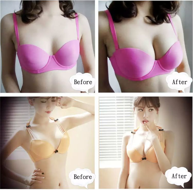 シリコンパッド バストアップ 水着用 ブラ用 ドレス用 インナー ブラパット 谷間メイク ブラ パット バスト サイズ アップ U