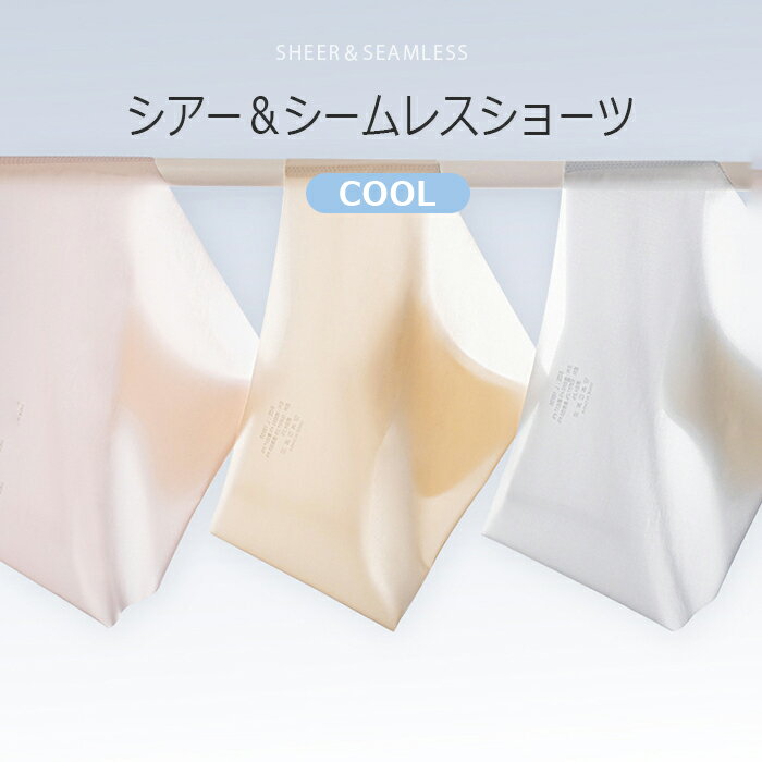 【 シアー シームレス メッシュ ショーツ 同色2枚セット スタンダードタイプ 】シースルー シアー 透ける ヨガ スポーツ フィットネス 涼しい 暑さ対策 薄...
