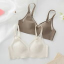 【 薄手 リラックス ノンワイヤー 通気性 シアー レース ブラジャー ショーツ 上下セット 】シームレス シースルー ショーツ パンツ 大きい胸 ハイウエスト ブラ セット フルカップ -ウエスト 送料無料 Shes