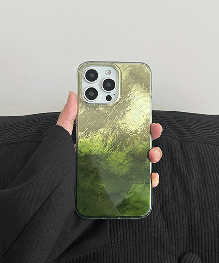 クリア グラデーション テクスチャ iPhoneケース TPU かわいい アート エレガント ...