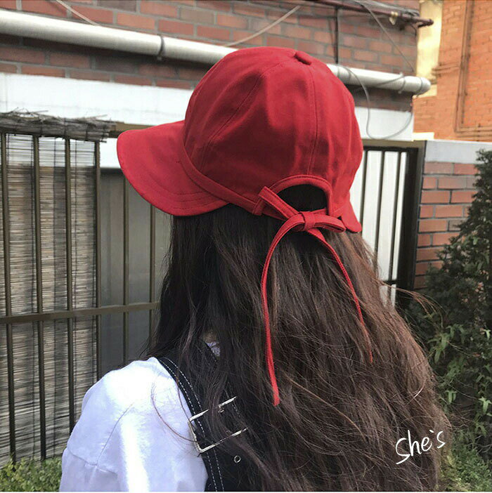 Rakuten - 後ろリボン 帽子 帽子 丸い 帽子 大きいツバ 大きい帽子 大きめ ハット つば広 サイズ調整 日よけ 日焼け防止 涼しい 可愛い かわいい 夏 リゾート 海 レディース 送料無料 Shes