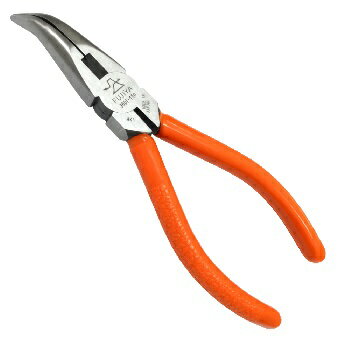 縦曲りラジオペンチ 350T-150 メール便送料無料代引き不可 締付け工具 鋏む 掴む ペンチ ニッパー プラ..