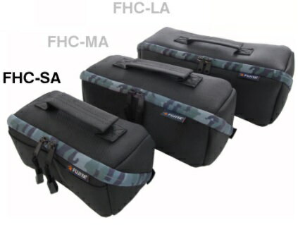 布製工具ケース（ヒッポケース）迷彩グレー Sサイズ FHC-SA 工具収納 腰袋 道具袋 電工バケツ 電工バッグ 【フジ矢21】