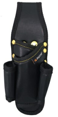 ペンチ・ドライバー2段差し（KUROKIN）PS-72BG 工具収納 腰袋 道具袋 電工バケツ 電工バッグ ペンチ差..